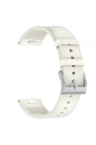 Techsuit Curea W073 pentru Samsung Galaxy Watch Series, 20mm, Alba