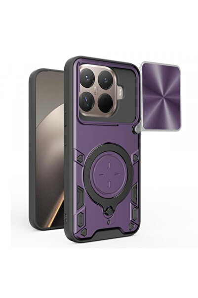 Techsuit Case for Xiaomi 15T Pro, Techsuit, CamGuard Pro, Purple