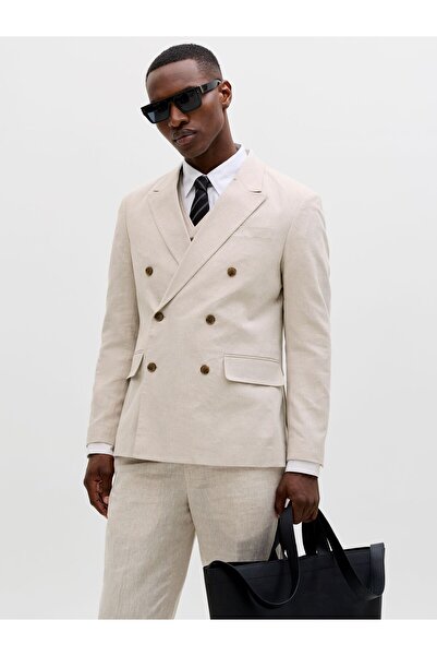 Jack & Jones Premium Zweireihiger Blazer JPRMARTIN Slim Fit Blazer