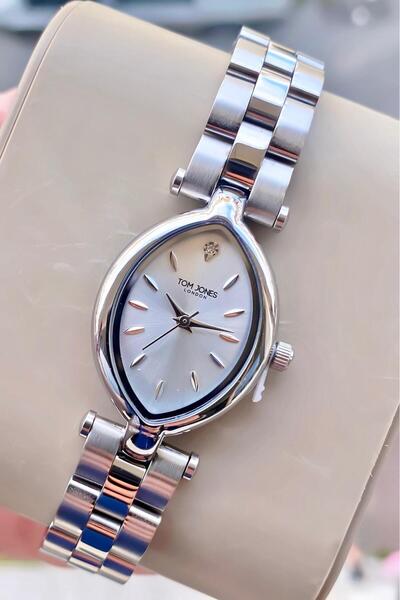 Tom Jones London Women's Watch Original Silver Steel 3 Atm Waterproof 2 Year ...