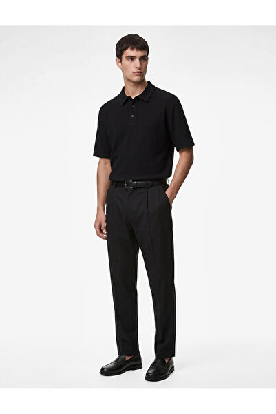 Koton Regular Fit Short Sleeve Buttoned Polo Collar T-Shirt
