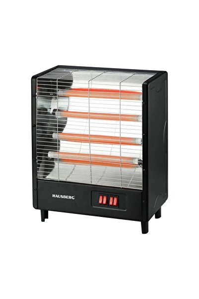 E-ANAMAG Hausberg HB-8803NG ηλεκτρική θερμάστρα, 2000W, 4 επίπεδα ισχύος, 4 κ...