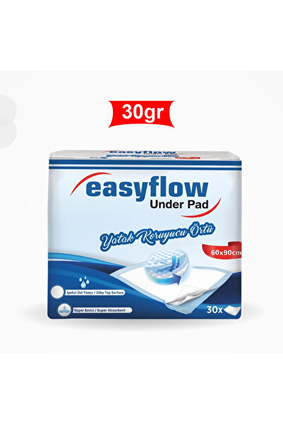 Easyflow Yatak Koruyucu 60cm x 90cm 30'lu Paket x 8 Paket (240 Adet)