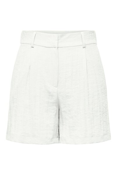 ONLY ONLITA HW LINEN LOOK SHORTS TLR Γυναικείο λευκό σορτς - 15370279