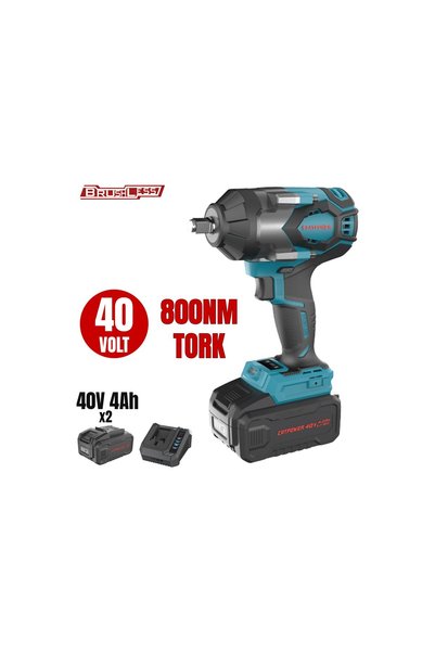 CATPOWER EL ALETLERİ 4423 Kömürsüz Akülü Somun Sıkma 1/2'' Li-Ion 40V