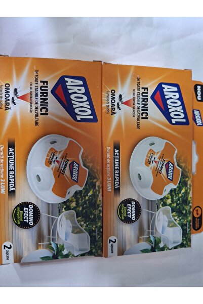 Aroxol Se 2 cutii FX3 Gel, un insecticid sub formă de capcane pentru combater...