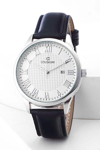 Coliseum CLS112-EKT-01 ERKEK KAYIS TAKVIMLI TEK SAAT