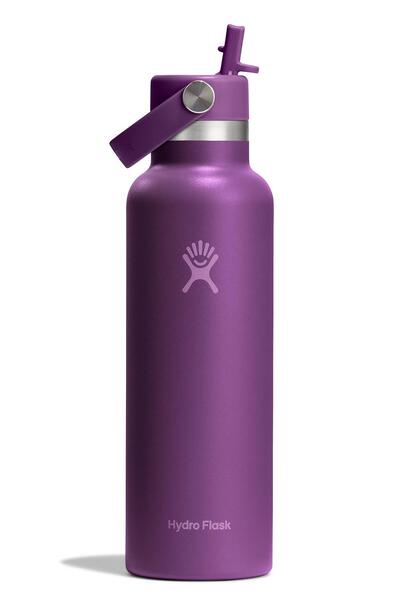 Hydro Flask Standard Kapak Pipetli Termos 621 ml (21 Oz) - Beachplum Mor