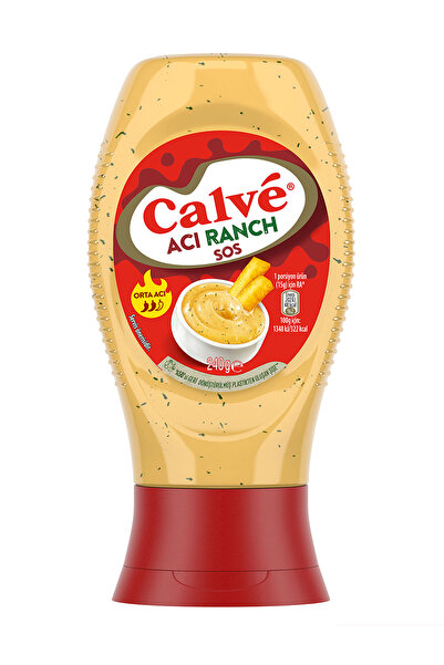 Calve Acılı Ranch Sos 240 gr