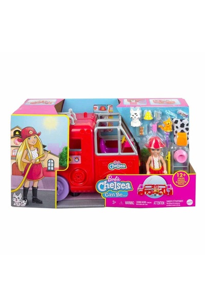 Barbie Chelsea İtfaiye Aracı HCK73
