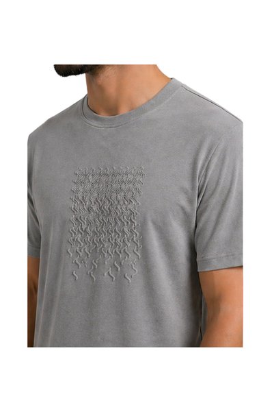 Yassino 3D Motion Printed Oysho Fabric Men's T-Shirt 26563
