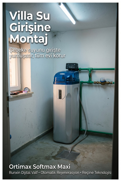 Ortimax Softmax Maxi kabinet tipi su yumuşatma cihazı ORT-150