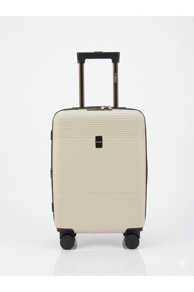 Flieger 20” Cabin Luggage | Lightweight ABS Hard Shell Suitcase with 360° Spi...