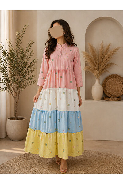 RONZA Women's Spring Flora Jalabiya