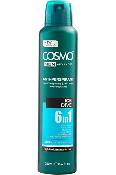 CD Cosmo Designs Cosmo Men Advanced Body Anti-Perspirant Deodorant Spray 48H ...
