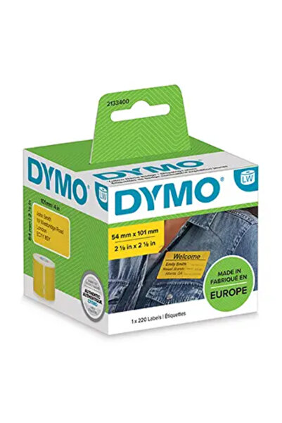 Dymo Roll of Labels 2133400 Yellow
