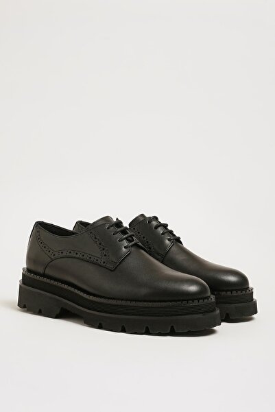 Faruk balkanas Scott Model Genuine Natural Leather Eva Sole Casual Shoes