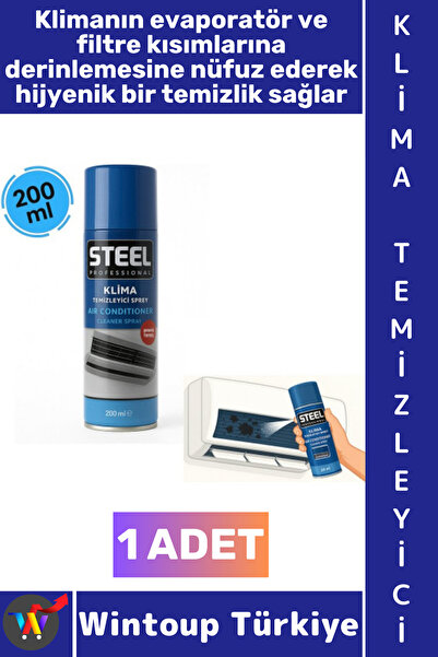 Wintoup #Sprey Ev Tipi Split Araç Kliması Hijyen Bakım Toz Kir Koku Giderici ...