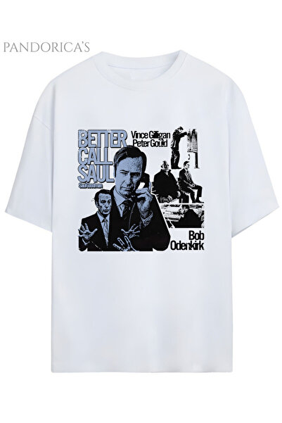 Grafftee Clothing Better Call Saul Tasarımı Saul Goodman Baskılı Yazılı Unise...