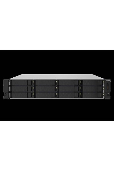 Qnap TS-1232PXU-RP (12x24TB Desteği) RAID(0-1-5-6-10-50-60) NAS Depolama Ünitesi