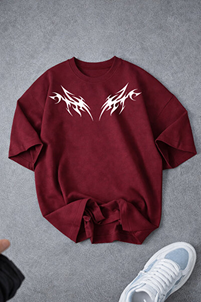 Revasser Tricou unisex pentru femei/bărbați, cu imprimeu special TRAP, din bu...