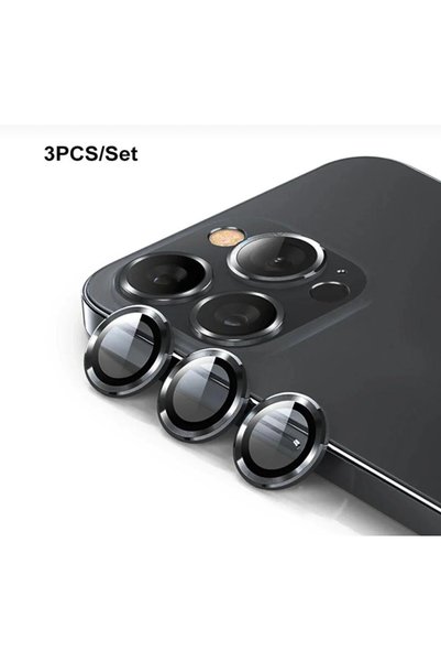 KaffCase iPhone 15 Pro- 15 Pro Max, 16 Pro- 16 Pro Max Compatible Camera Protection Lens Protector Tempered Glass Protection