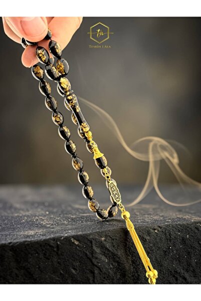 TESBİH-İ ALA Golden Rosary - Gümüş Püsküllü Kişiye Özel Tasarım
