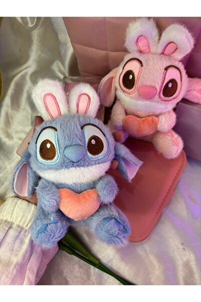 TATLIŞ 1 ADET peluş büyük boy stitch karakterli anahtarlık/hediyelik çanta süsü