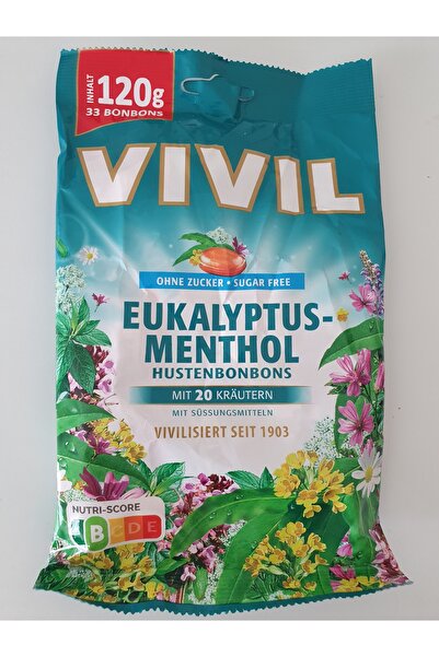 vıvıl Eukalyptus-Menthol 120g