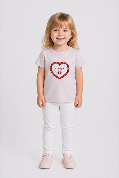 Yale Kids 3-8 Years Old Girls' T-Shirt 95% Cotton