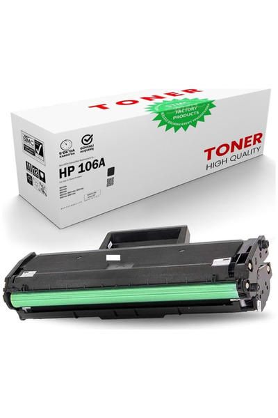 NONAME HP 106A 1000 Sayfa Baskılı Laserjet Uyumlu Kapasiteli Lazer 107W 107A 107R MFP 135WG 135A 135R 135W 137FNW için Uyumlu Muadil İthal Toner
