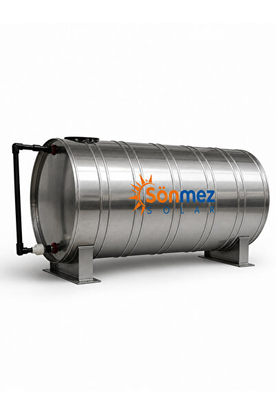 Sönmez Solar Silindirik KROM 350 LT Soğuk Su Deposu (Güneş Enerjisine UYUMLU)