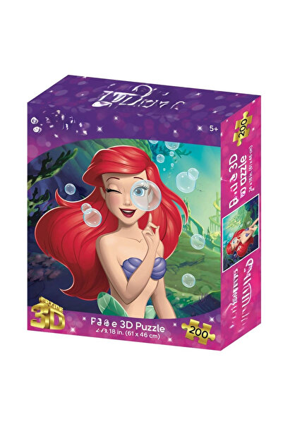 NW NessiWorld 3D Mermaid Puzzle 200 Pieces