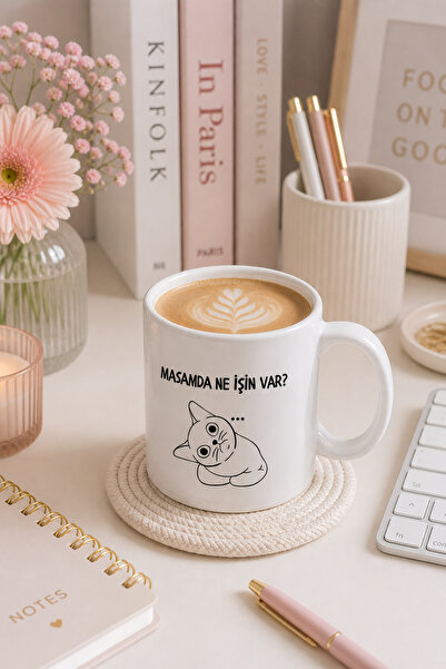 Duxy Funny Inscribed Mug – Designed Porcelain Mug – Fun Gift for the Office Desk