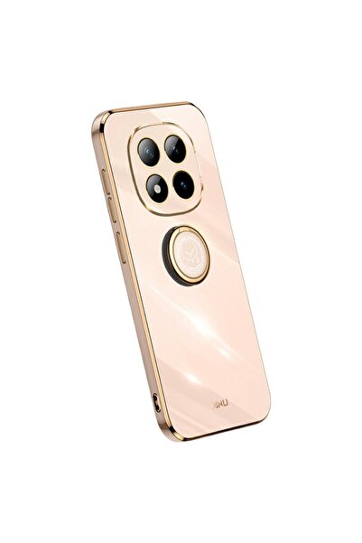 Xinli Straight Θήκη Σιλικόνης με Δαχτυλίδι Pink (Xiaomi Redmi Note 15 Pro Plu...