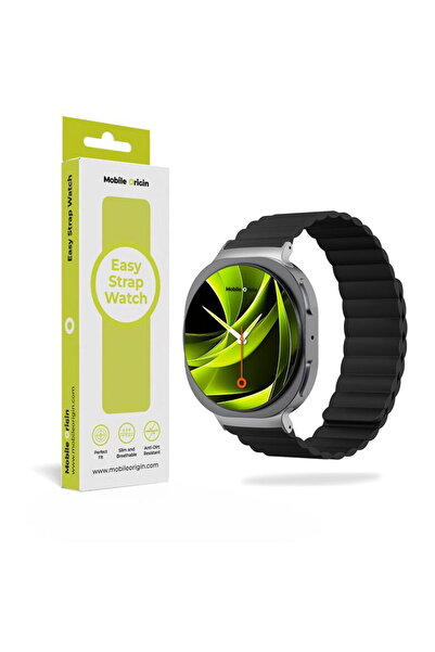 Mobile Origin Curea magnetică Easy Strap pentru Galaxy Watch 8, Negru