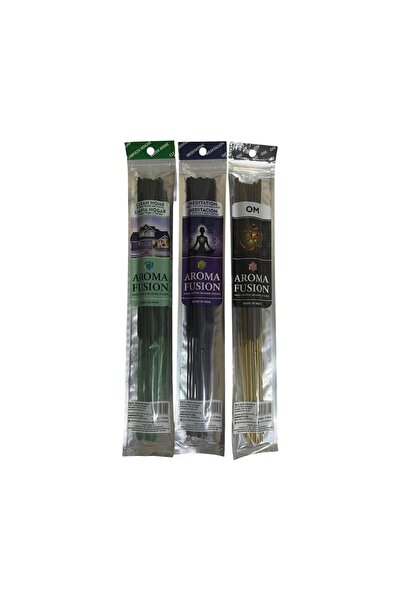 Morey Aroma Fusion 45 Adet Organik Çubuk Tütsü 3 Paket (30 CM - 1 SAAT YANMA ...