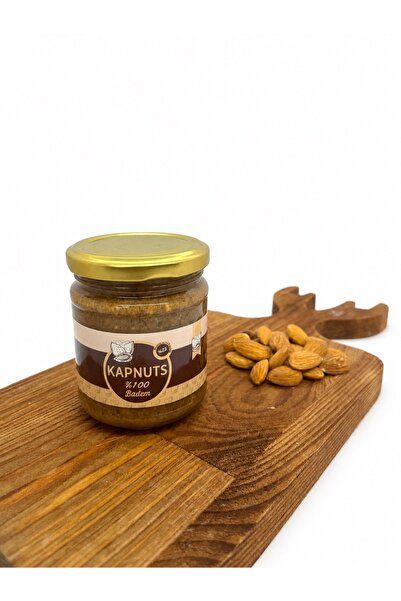 KAPNUTS %100 YERLİ BADEM EZMESİ ŞEKERSİZ VE ORGANİK 200 gr