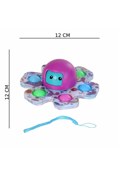 KESKİN SOUND 6 Finger Octopus Stress Push Pop