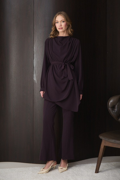 Melike Tatar Pantolonlu Takım 32-2841