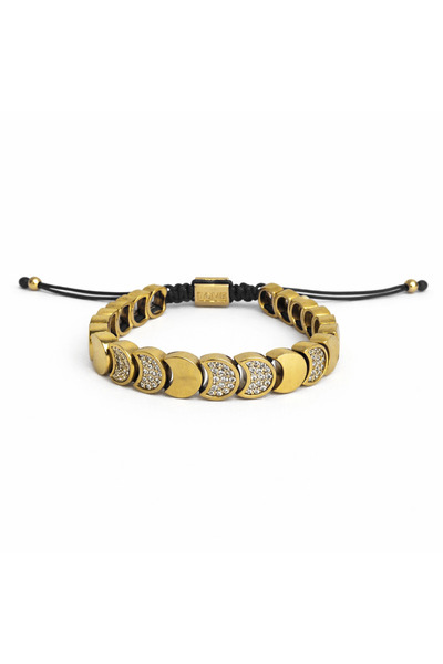 PerleJewelry Lunar Black Gold Bileklik
