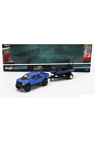Maisto 1/64 2021 Ford F-150 SVT Raptor / Ρυμουλκούμενο 11364