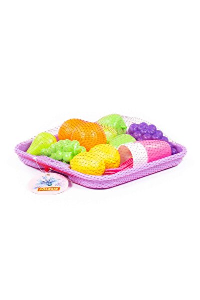 Polesie Σετ Δίσκος με φρούτα, Food set 21 pcs 46970