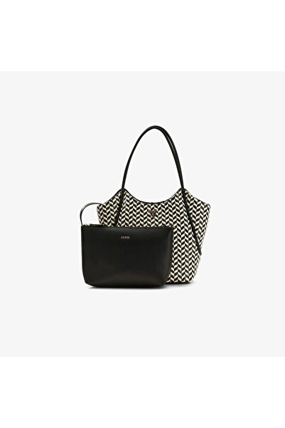 Guess Tessi Tote Women's Black Shoulder Bag