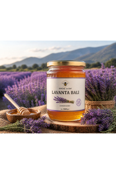 1 KG Doğal Lavanta Balı – Aromatik & Saf Yayla Balı