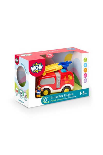 WOW Toys Jucarie pentru copii WOW Toys, Masina de pompieri, Ernie Fire Engine