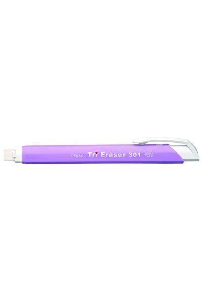 PENAC Μηχανική γόμα Tri Eraser, τριγωνική, 100% καουτσούκ - σώμα σε βιολετί π...