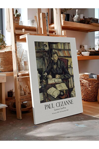 Postifull Paul Cezanne - Gustave Geoffroy, Canvas Painting, Art Series No:110457