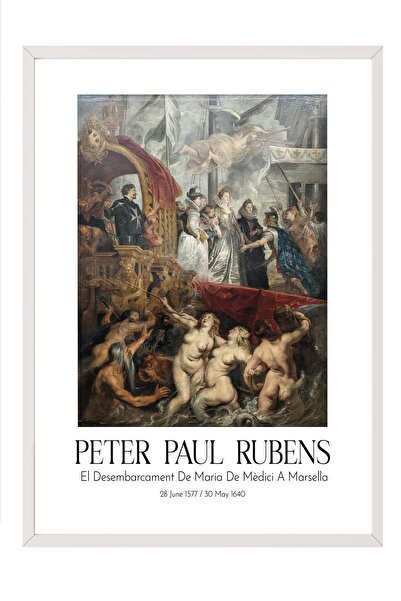 Postifull Peter Paul Rubens, Slika sa belim okvirom, Serija umetnosti BR:112318