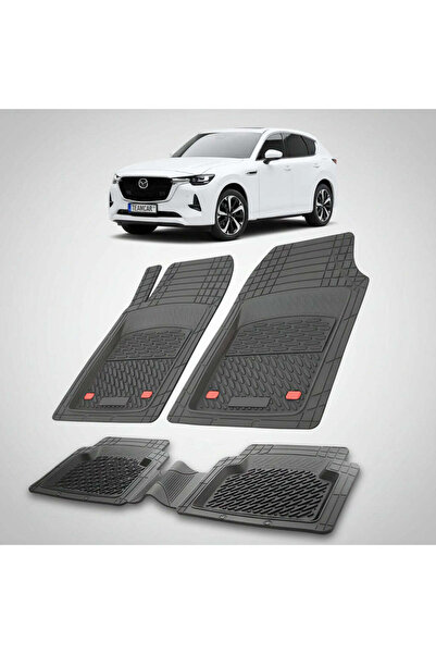 TEAMCAR Μάζντα CX-60 KH 2022-2026 Πατάκια δαπέδου |   Μαύρη Έκδοση – Ομαδικό ...